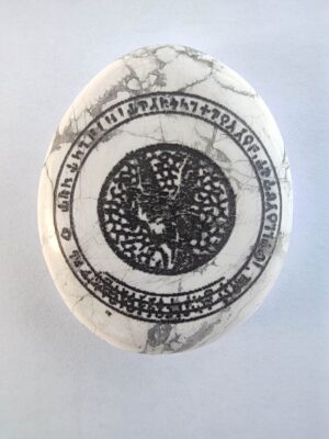 Pentacle sur Galet n°20 : Ange Gardien