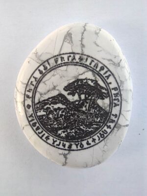 Pentacle sur Galet n°31 : La Montagne