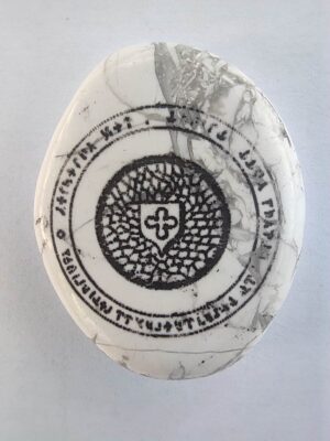 Pentacle sur Galet n°37 : Bouclier