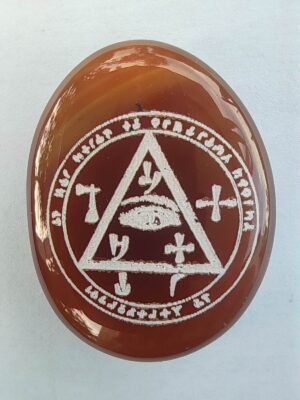 Pentacle sur Galet n°44 : L'Œil de Dieu