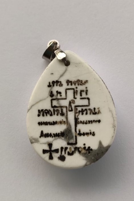 Pentacle sur pendentif n°23 : Bénédiction de St Antoine de Padoue